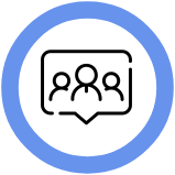 Gruppengespräch-Icon